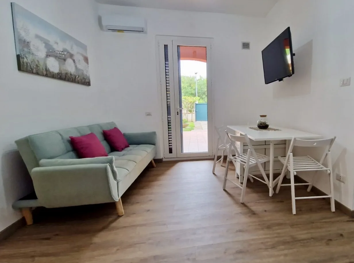 Bright living room at Casa Felicita Garden