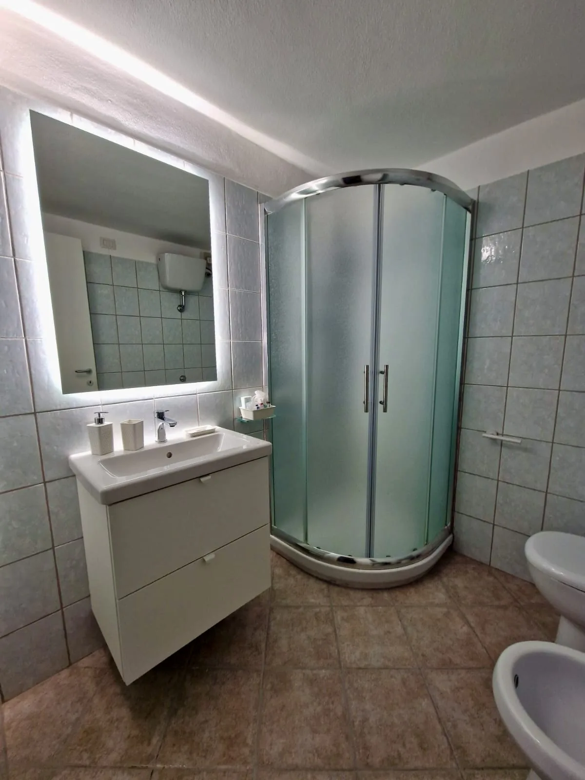 Bathroom with shower